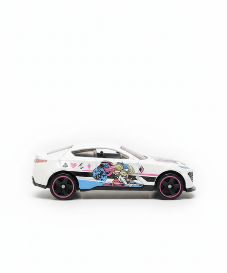 Hot Wheels DC Batman Silver Series Grand Cross - Harley Quinn