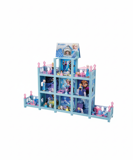 Frozen Play Big House Diy Change Girl