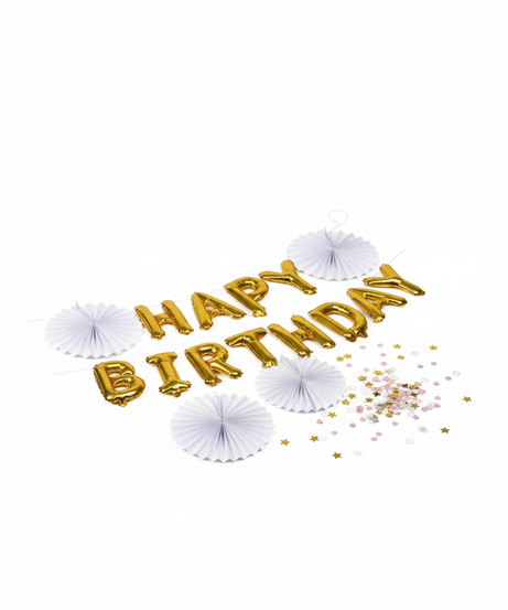 Happy Birthday Paper Flags