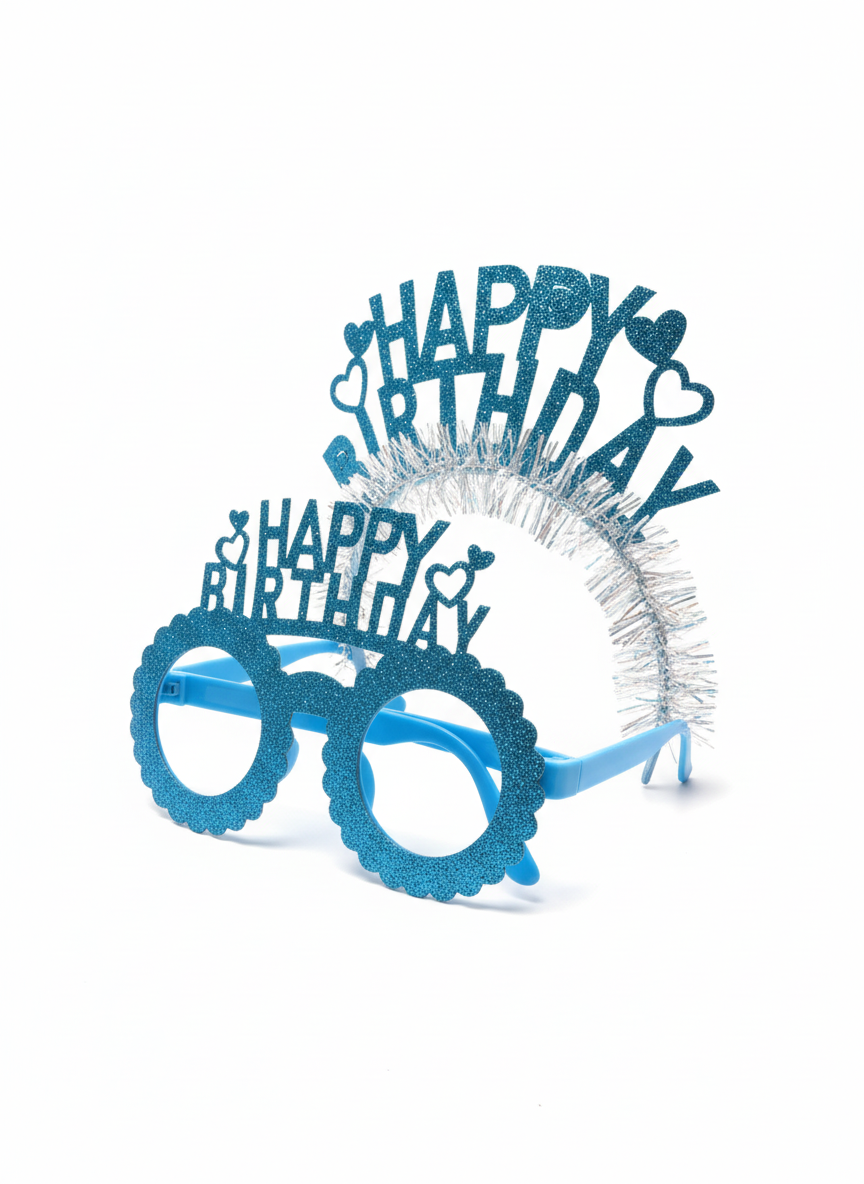 Happy Birthday glittered Sunglass