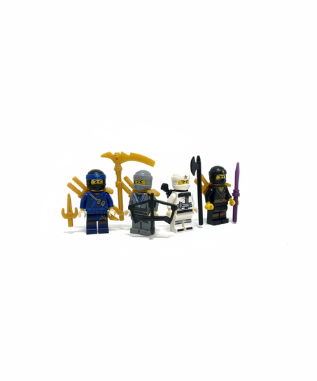 Ninja Masters Of Spinjitzu Mini Characters