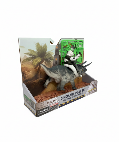 Dinosaur X World Dinosaur Play Set Triceratops