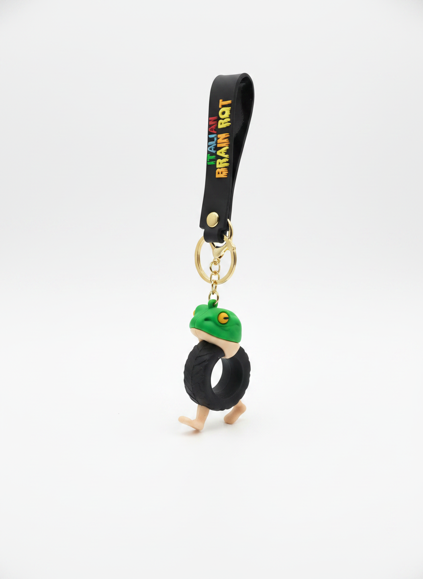 BONECA AMBALABU-brain rot keychain
