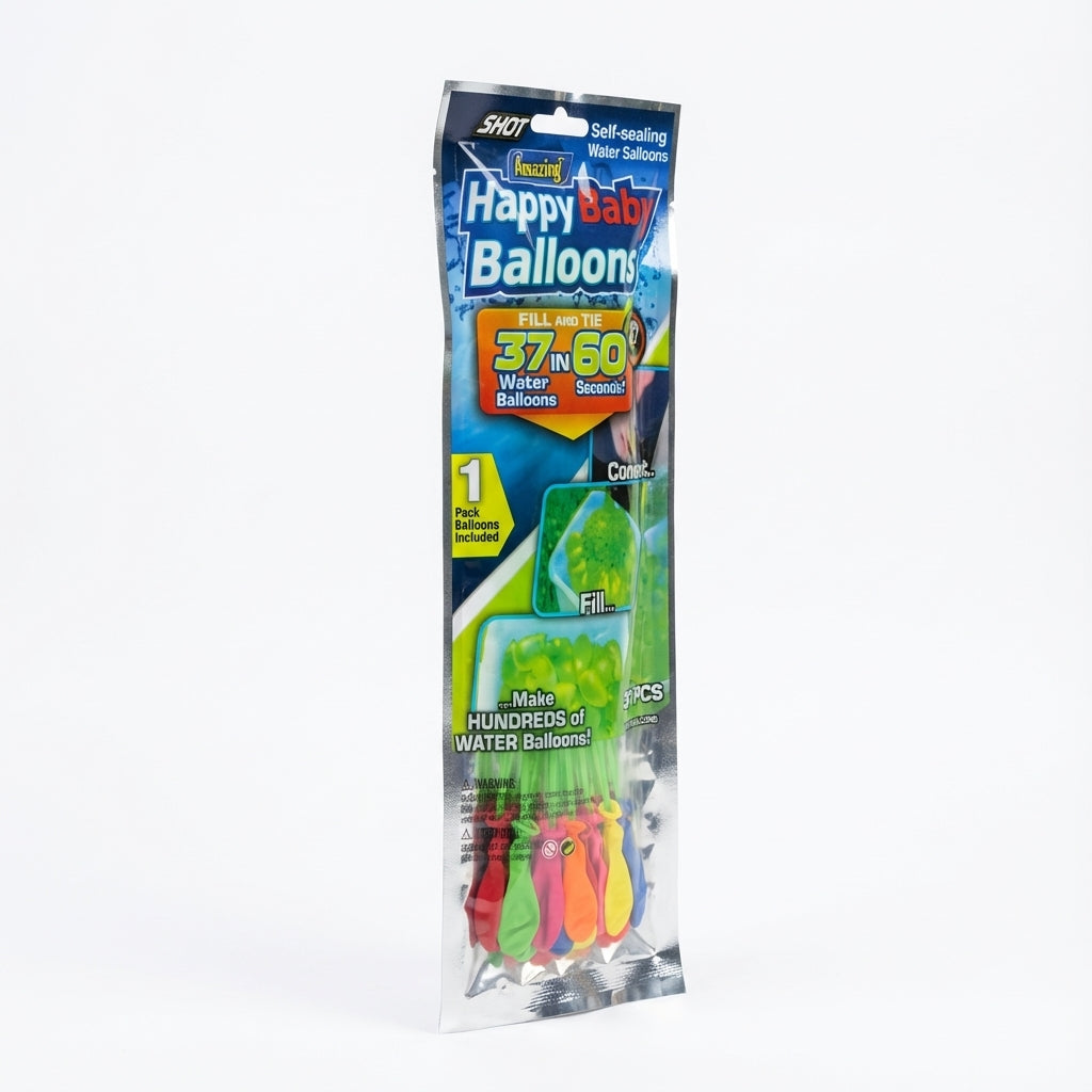 SHOT Amazing Happy Balloons Self-Sealing Water Balloons