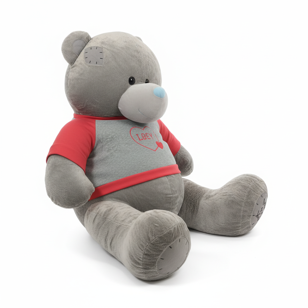 Bear With T-Shirt Soft Toy 75 Cm