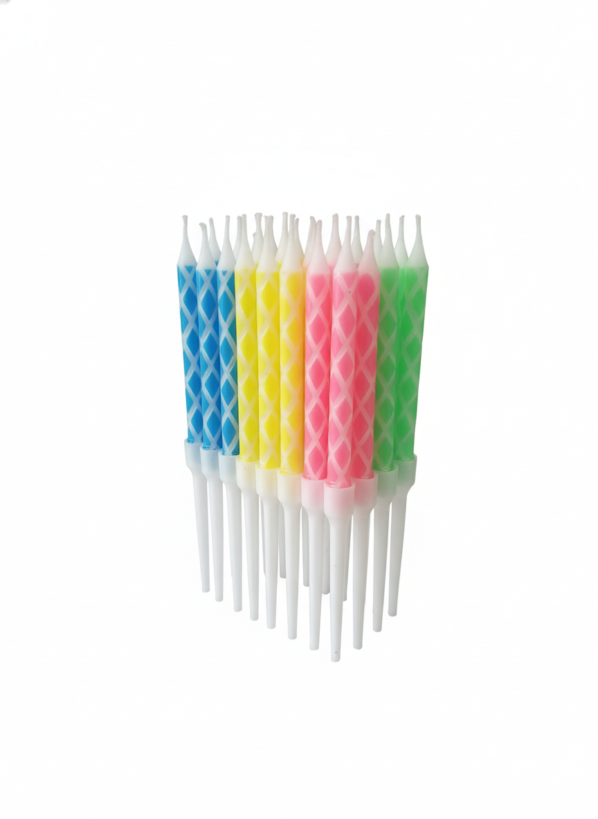Birthday Candle 12*1 colors