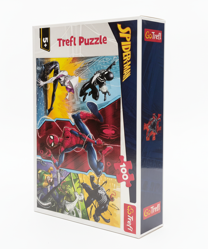 Marvel Spiderman Trefl Puzzle 100 PCS