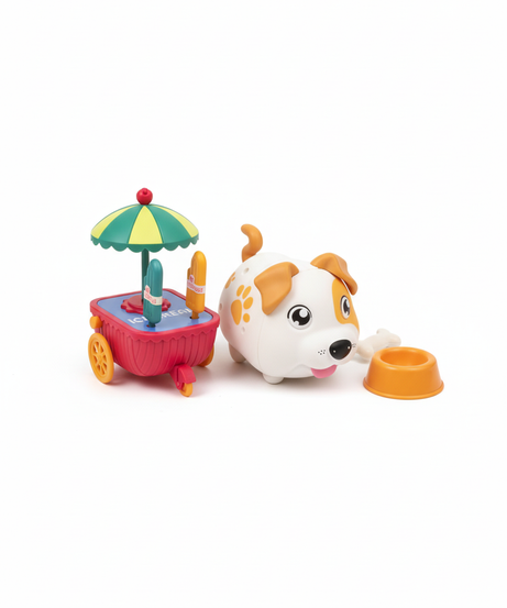 Sound Activation Dog Doggy House Sweet Ice Cream Truck