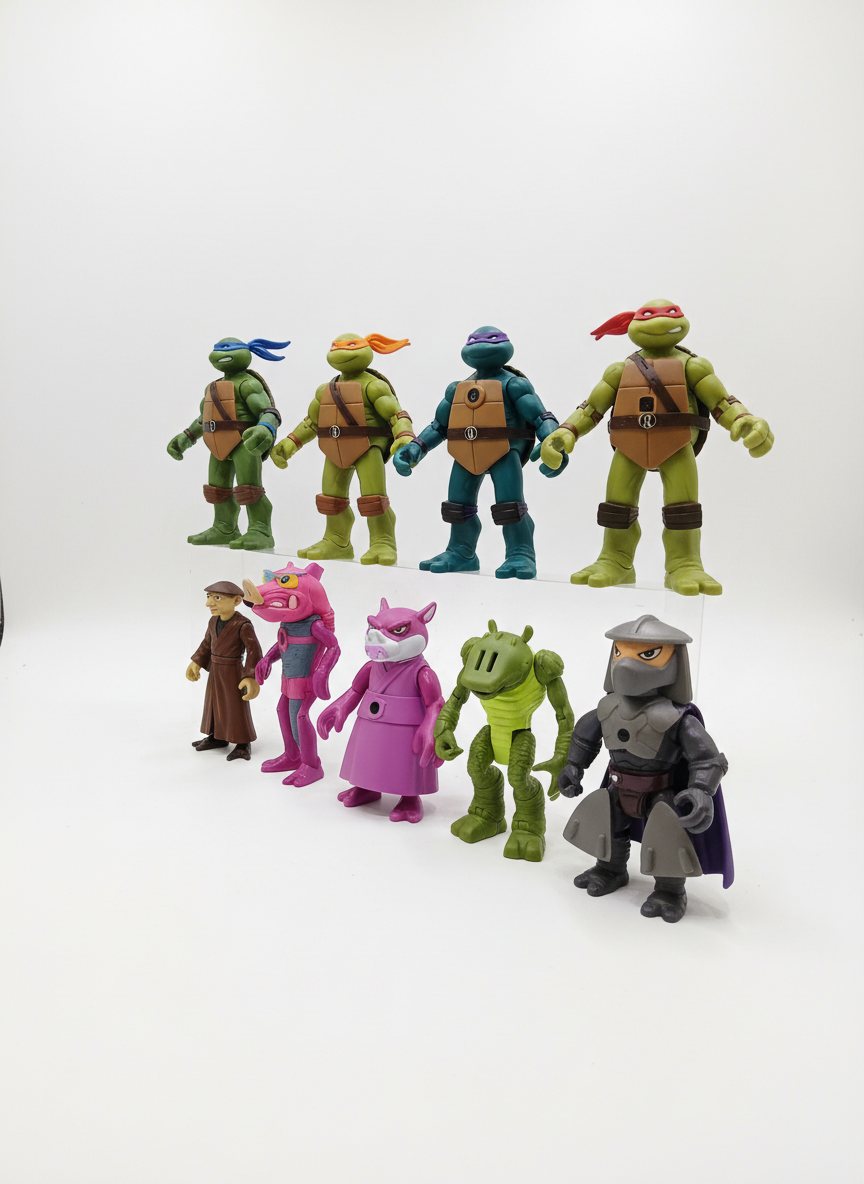 Brave and Fearless Warrior VS Fighting! 8-Pack Action Figure Set