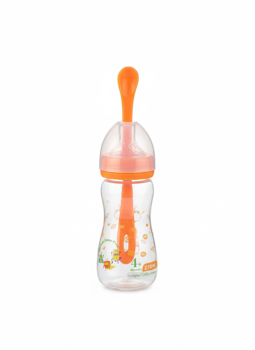 Feeding Bottle With Spoon