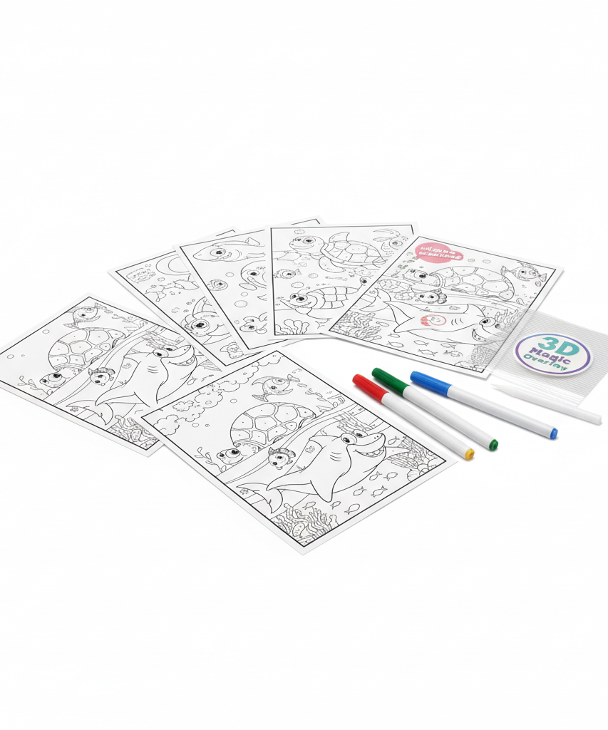 3D Magic Coloring Pad