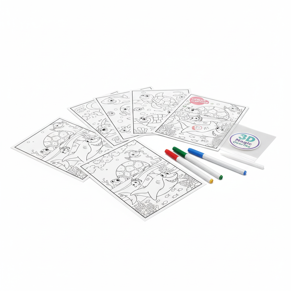3D Magic Coloring Pad