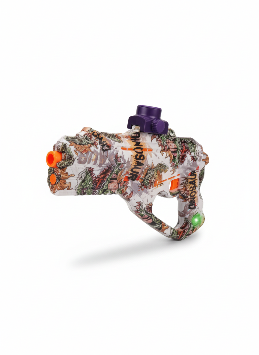 Shooting Elite Orbeez & Soft Bullet Dual-Use Toy Gun (Dinosaur Edition)