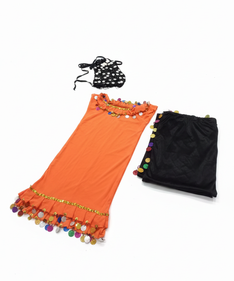 Sparkling Kids' Belly Dance Costume Set
