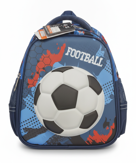 Football 3D Kids Backpack (Size 17)