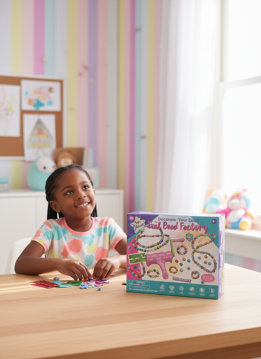 So Beauty! Decorate Your Own Foil Bead Factory