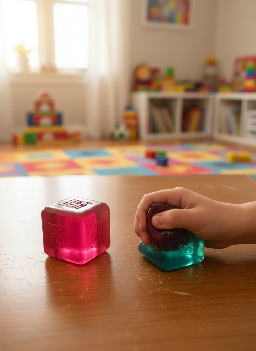 Nee Doh Nice Cube - Super Solid Squish!