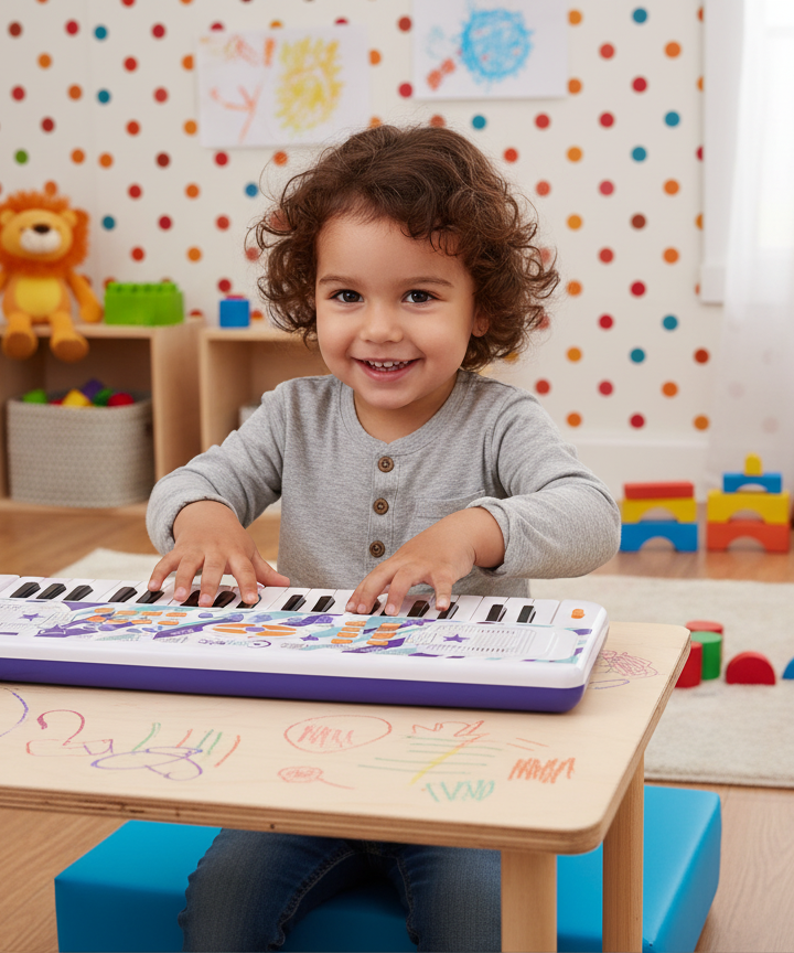 HS-3711 37-Key Electric Musical Keyboard