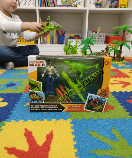 Dinosaurs World Action Figure Playset