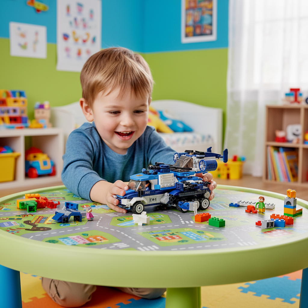 Sluban Police M38-B0760C 4-in-1 Building Blocks Set
