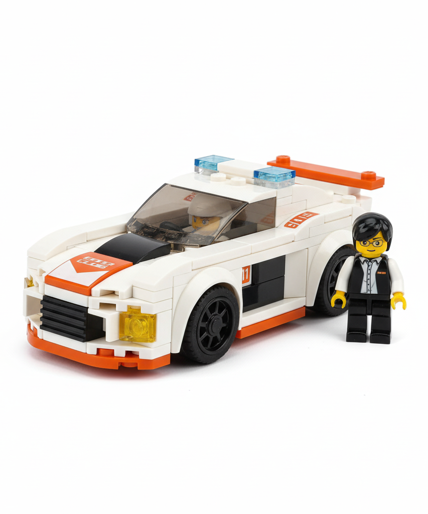 Sluban CAR CLUB Sports Car Building Set M38-B0633C