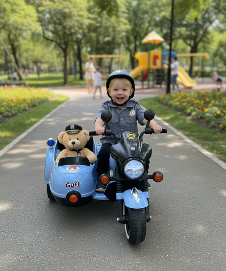 Gufl Vespa Style Kids Ride-On Electric Scooter