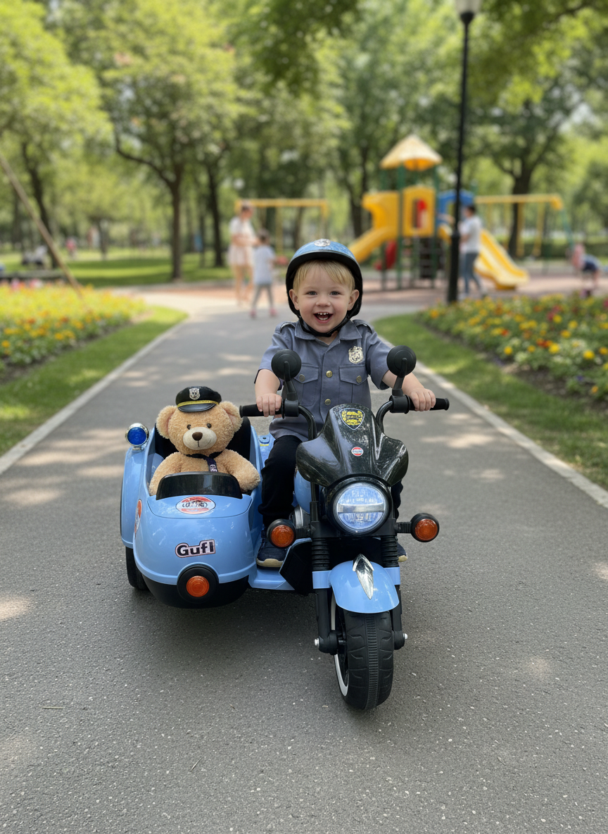 Gufl Vespa Style Kids Ride-On Electric Scooter