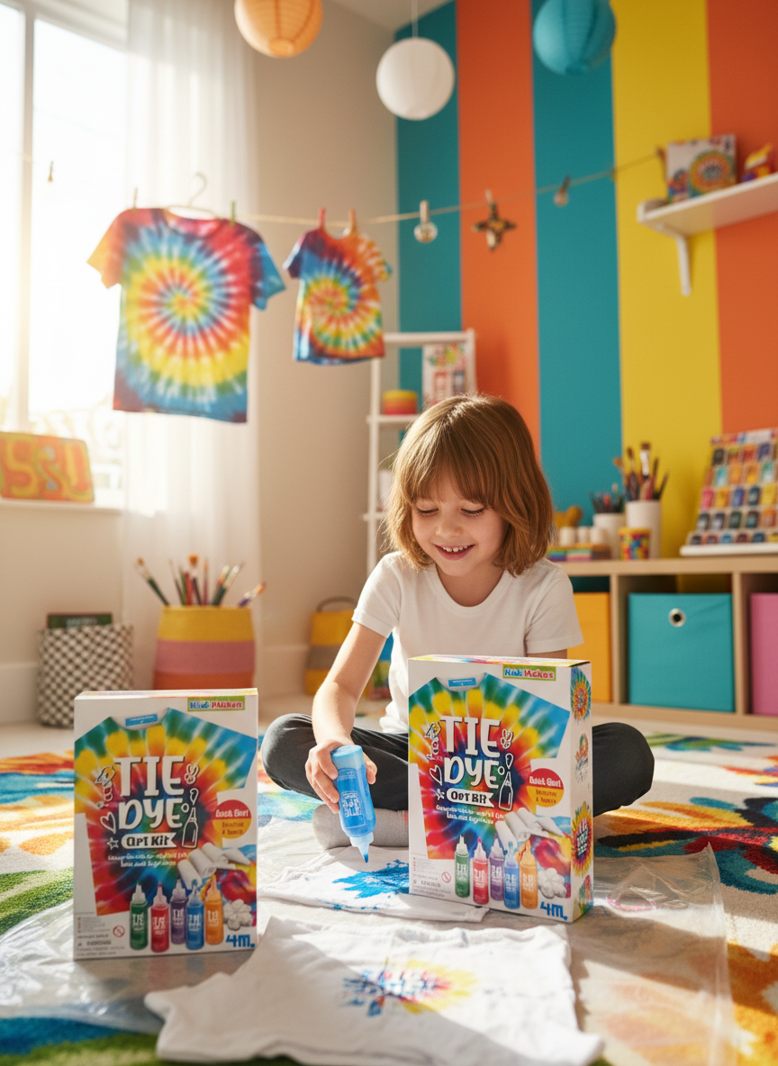 KidzMaker TIE DYE Art Kit