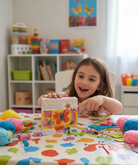 FRENCH KNIT BUTTERFLY KIT