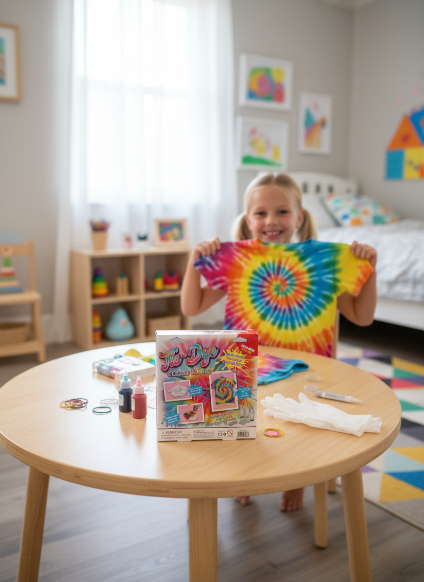 PAULINDA ART FOR KIDS Tie-Dye Summer Colours Kit