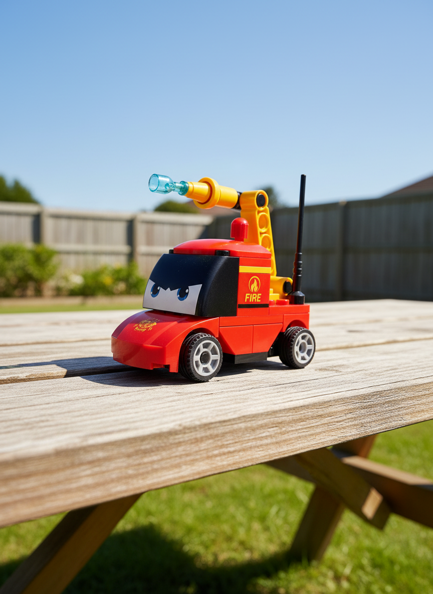 Sluban Power Bricks M38-B1072F Fire Truck