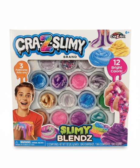 Slime Blends 12 Bright Colors