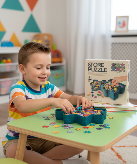 Store Puzzle 6X Puzzle Trays