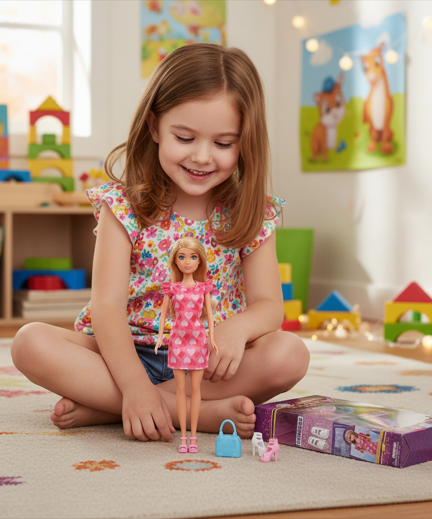 Anlily Collection Let's Change Fashion Doll Set