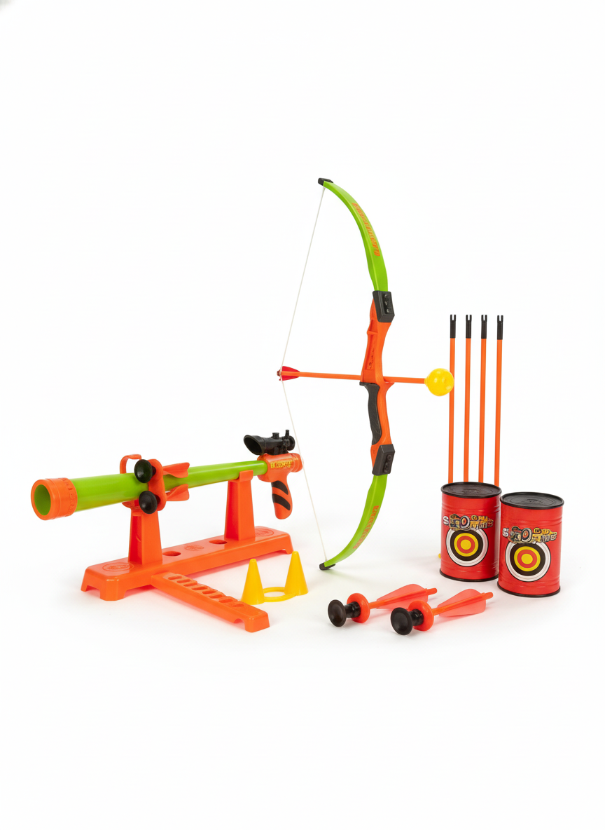 Archery Set Super 2 In 1 Real Sport Game