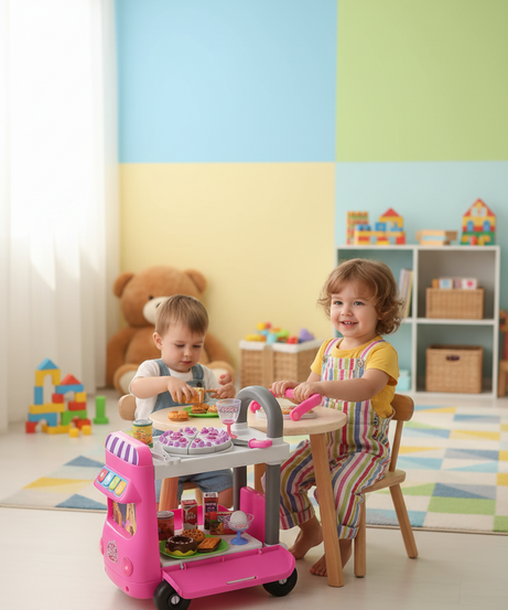 Sweet Bakery Multi - Function Tableware Carts