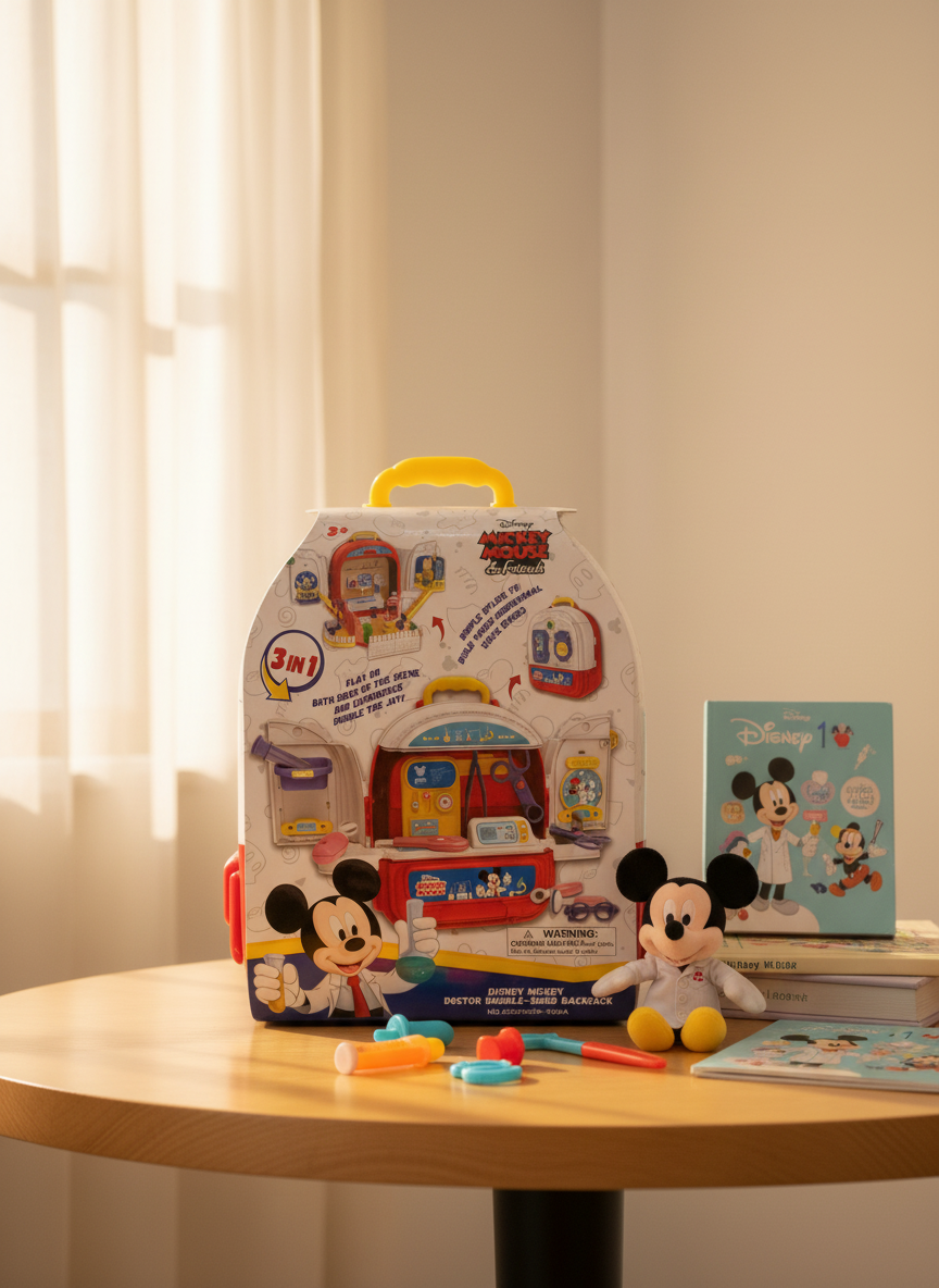 Mickey Mouse & Friends Doctor Double-Sided Backpack