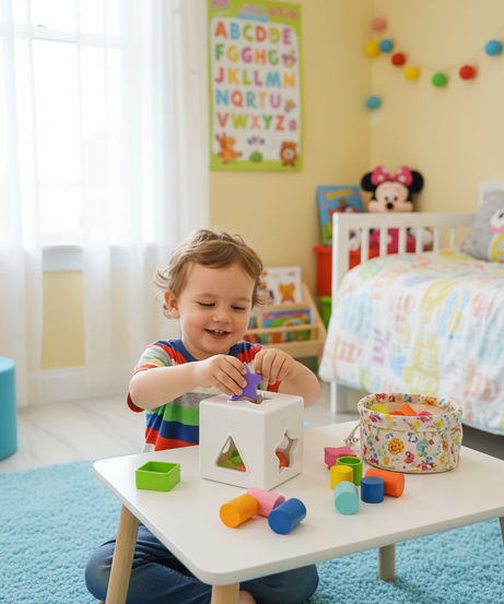 Shape Sorting Baby Toy for Early Education