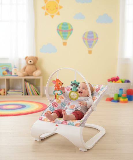 Tiibaby Baby Comfort Seat Helps Soothe And Entertain Baby