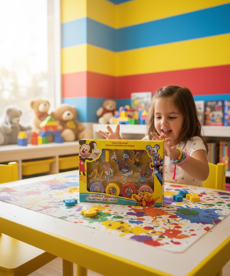 Colorful World Creative Choi Mud Color Mixing Uniform