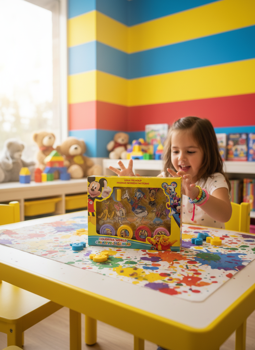 Colorful World Creative Choi Mud Color Mixing Uniform