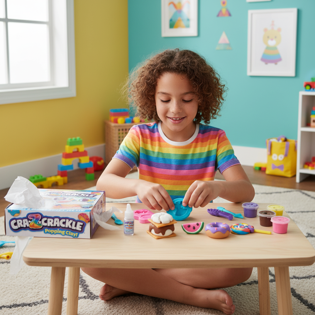 Cra-Z-Art Cra-Z-Crackle Popping Clay