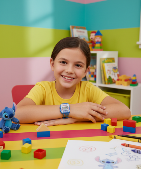 Stitch! LED Light Watch