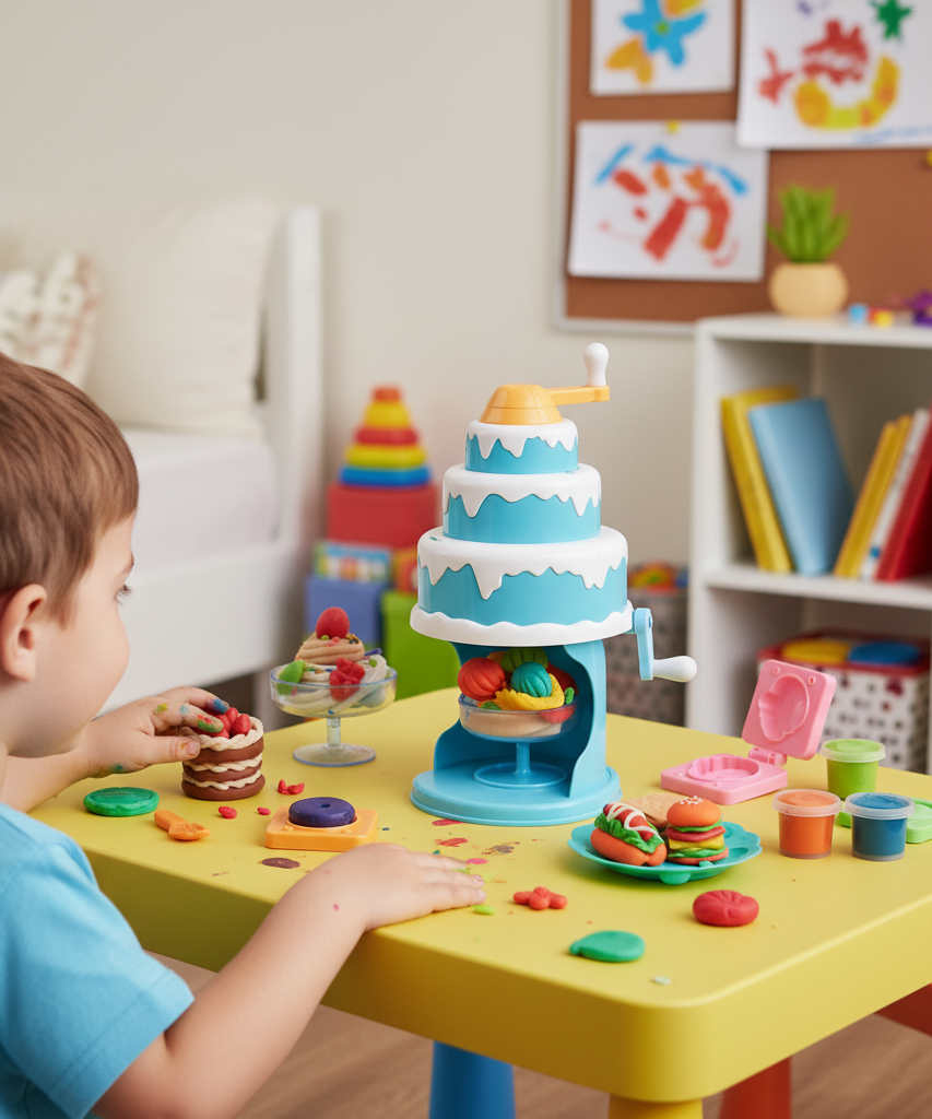 DIY Puzzle Color Mud Set