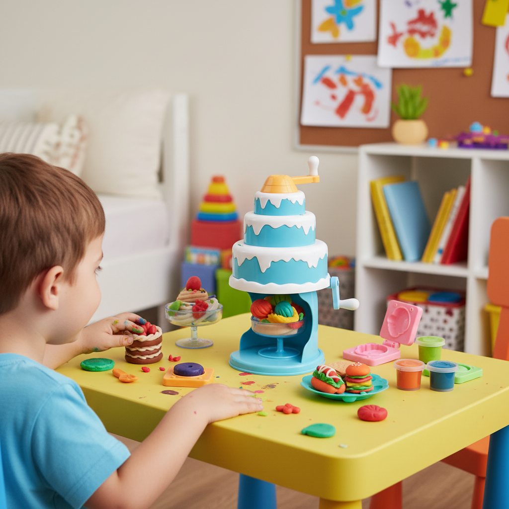 DIY Puzzle Color Mud Set