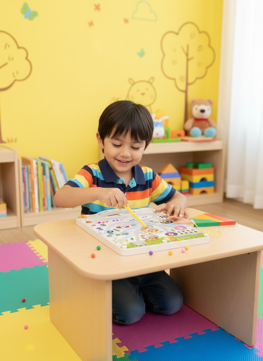 Magnetic Maze: Unlock Your Child's Potential!