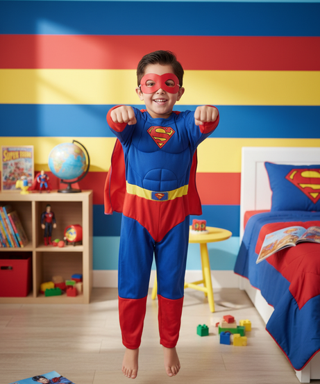 Superman Muscle Chest Costume