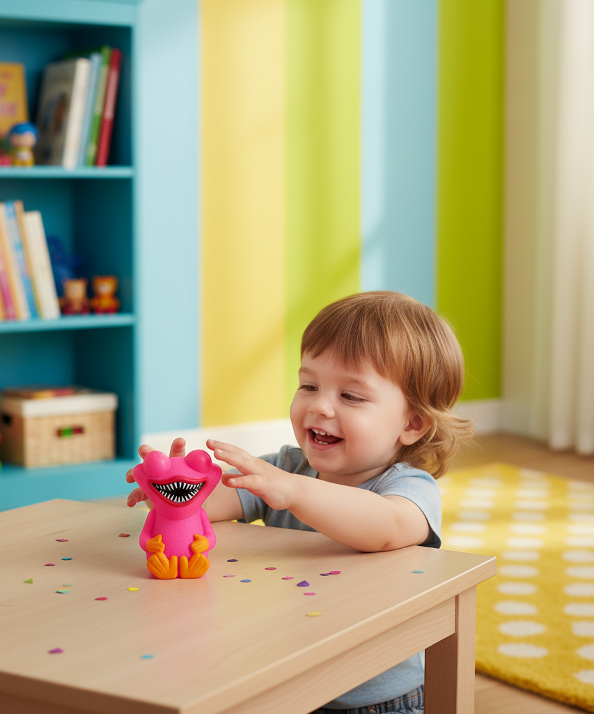 Pink Monster Fidget Toy