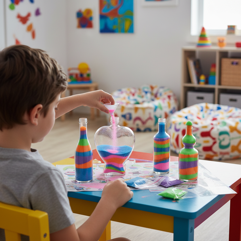 Color Day Create Your Own Sand Art DIY Room Decor