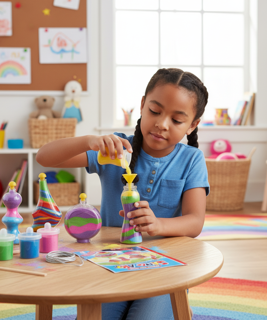 Color Day Create Your Own Sand Art DIY Room Decor Kit